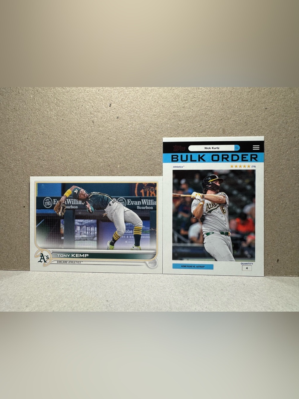 NUMBERED Rickey Henderson. Athletics Baseball Cards Lot of 10 - Picture 6 of 11